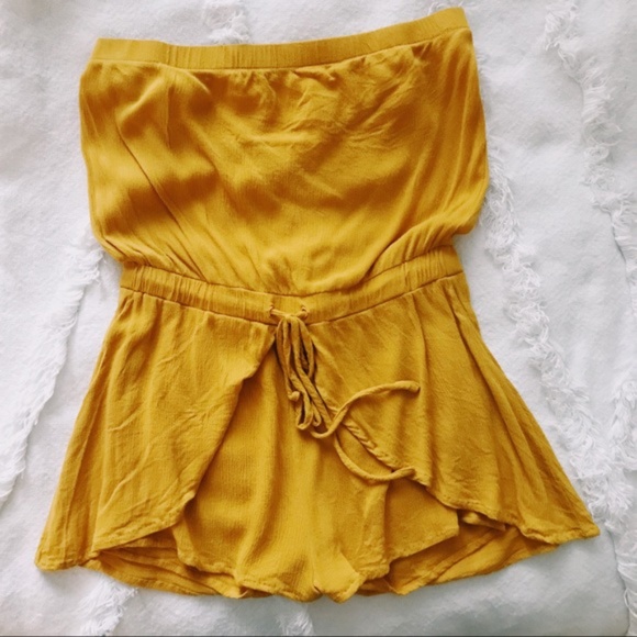 LA Hearts Tops - LA Hearts // Pacsun Strapless Tulip Romper